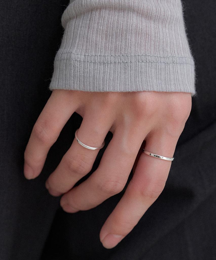 Obla Slim Melting Ring Set (2Pcs) Jr005