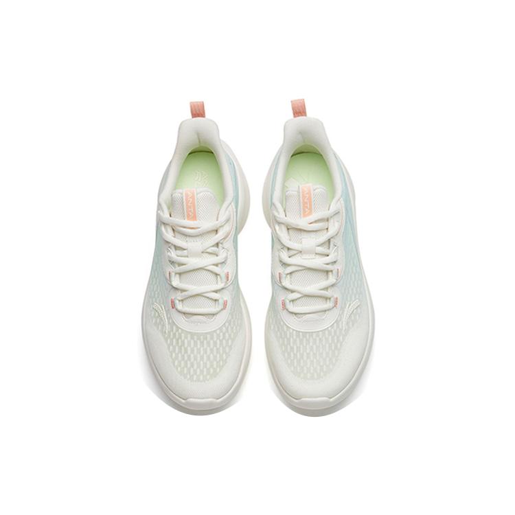 Anta Low Top Running Shoes Women's White Green 922225521-5