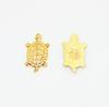 Feng Shui Golden Turtle Money LUCKY Fortune Wealth Chinese Golden Frog Coin for Home Decor Tabletop Ornaments Lucky Gift