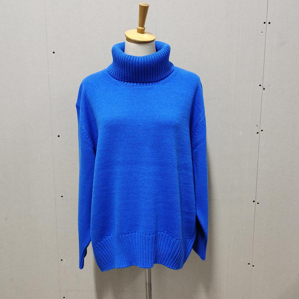 Women's Oversized Turtleneck Sweater Vintage Pullover Jumper Female Winter Thick Warm Knitted Sweater Soft for Women