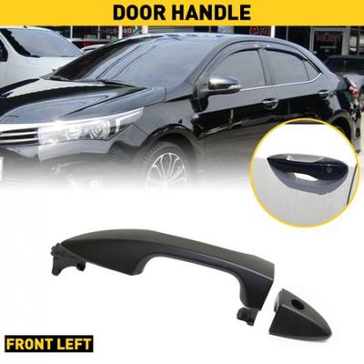 Door Exterior Handle For Toyota Corolla LH Front Smooth Black Plastic 6921802904