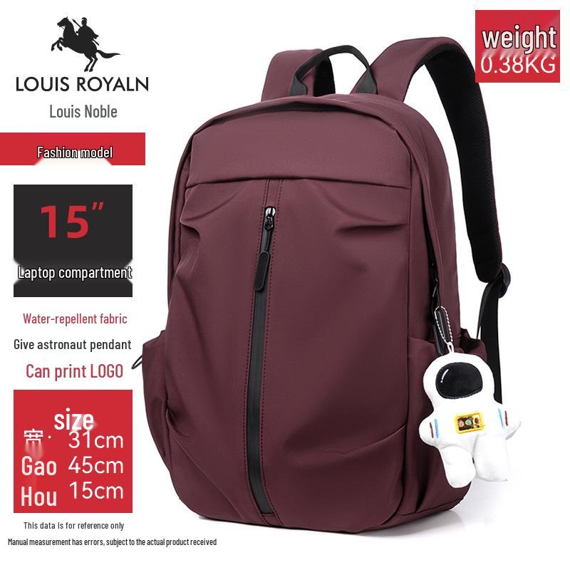 Men's Lightweight Large Capacity Travel and Laptop Backpack, Ideal for High School or College Students