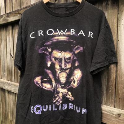 Retro CROWBAR EQUlLlBRIUM Unisex T-Shirt S-5XL