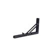Wall-Mounted Stainless Steel Triangle Folding Storage Shelf Bracket