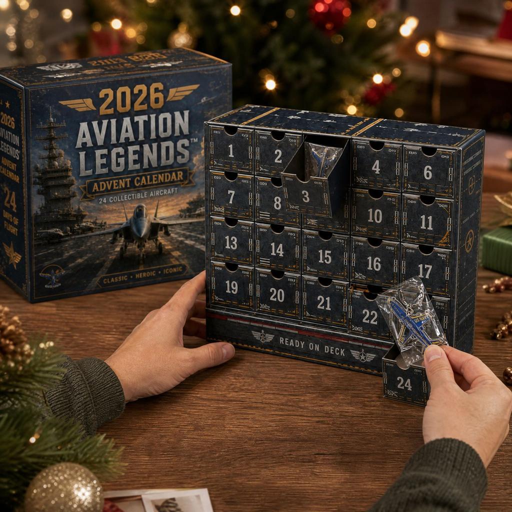 Advent Calendar for Aviation Enthusiasts – Aircraft Theme