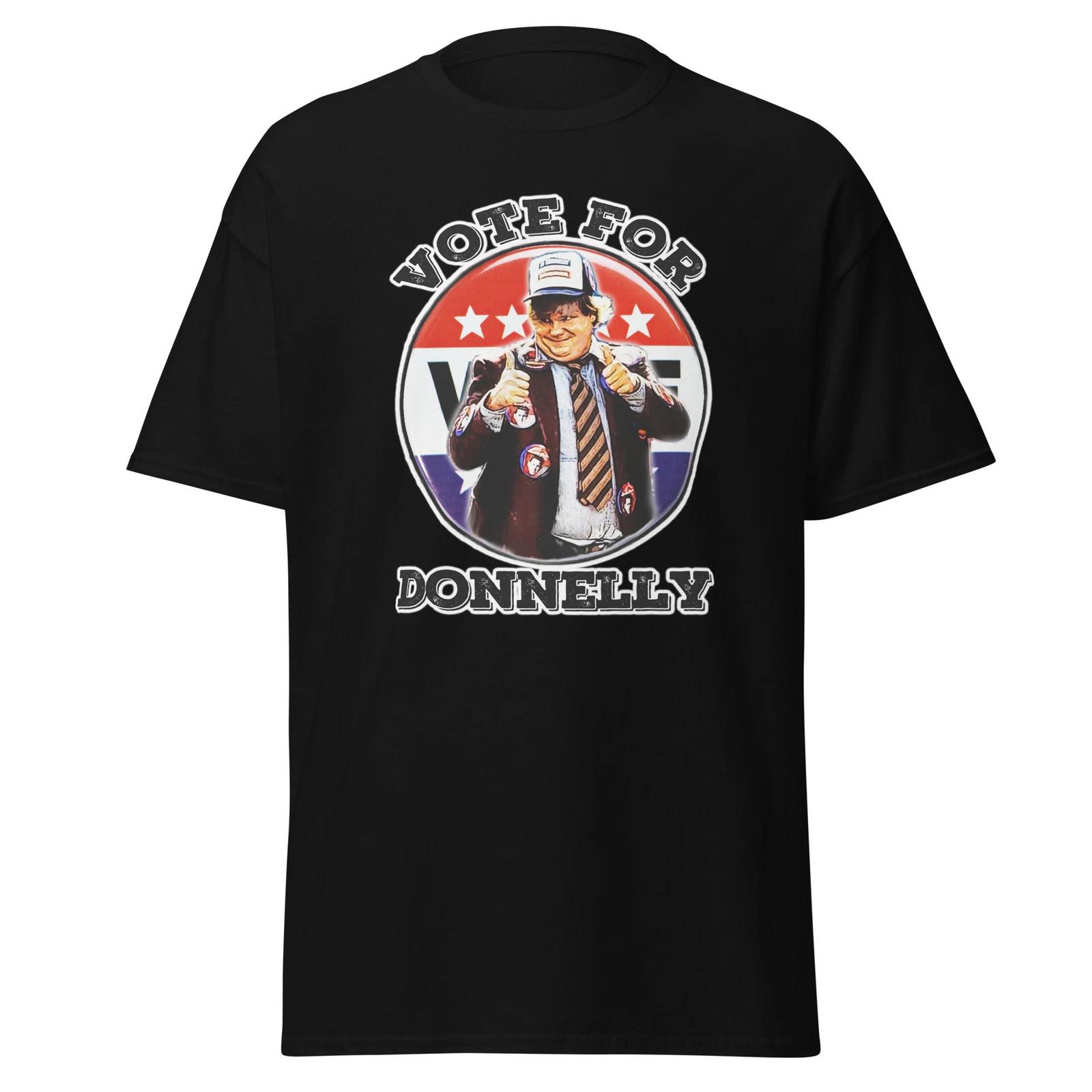 Chris Farley Sheep Unisex T-Shirt Vote For Donnelly 90s Movie Fan Gift Tee S-5XL XXXL