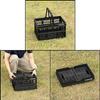 Captain Stag Folding Container Basket Handy Handle S M L Sizes Capacity 7L 15L 26L Black Khaki Olive