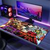 Game Street-Fighter Color Mouse Pad Large Gaming Table Cushion Non-slip Laptop Tablet Big Mousepad XXL Mat Mini PC Playmat With Lock edge