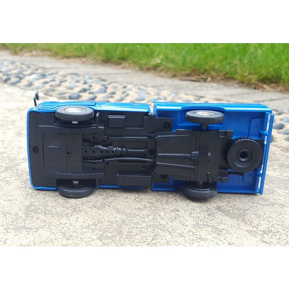 Model de mașină 1/32 pentru camion ușor Isuzu Model de metal turnat sub presiune Simulare de inginerie Vehicul de transport, camion de turnare