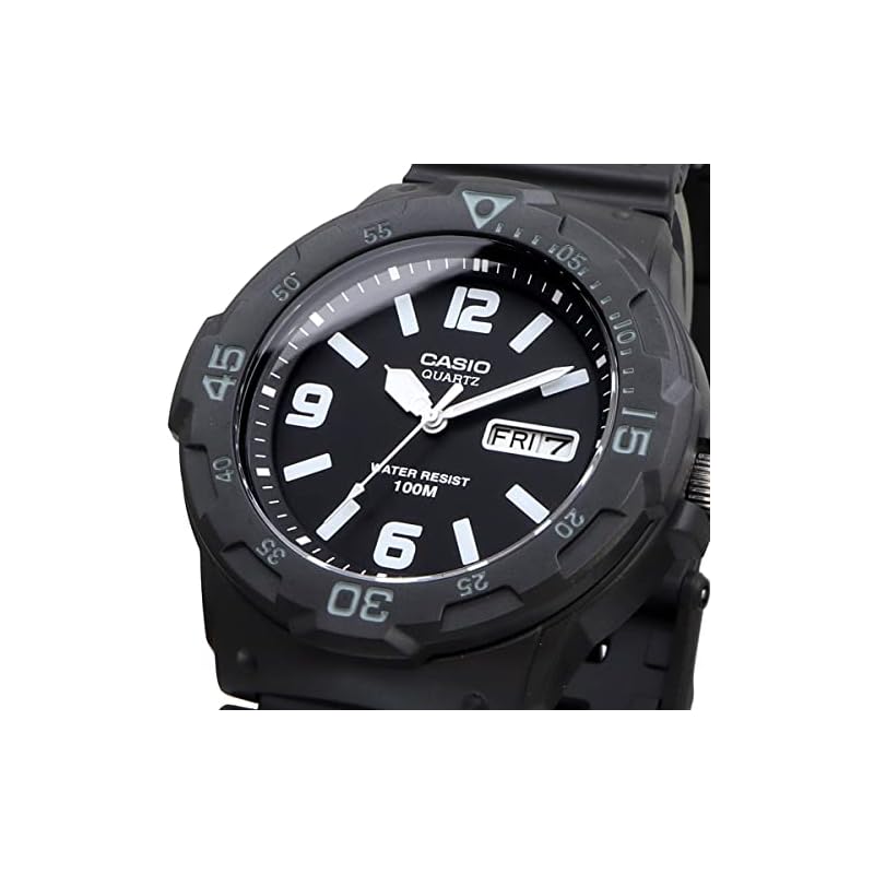 [CASIO] Standard Quartz Watch MRW-200H-1B2V Men's Black Overseas Model [Used]