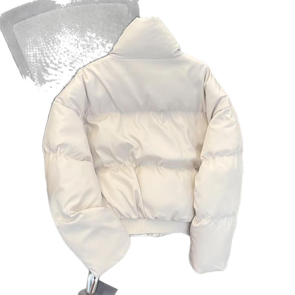 Men's Trendy American Style Stand Collar Cotton Padded Winter Jacket