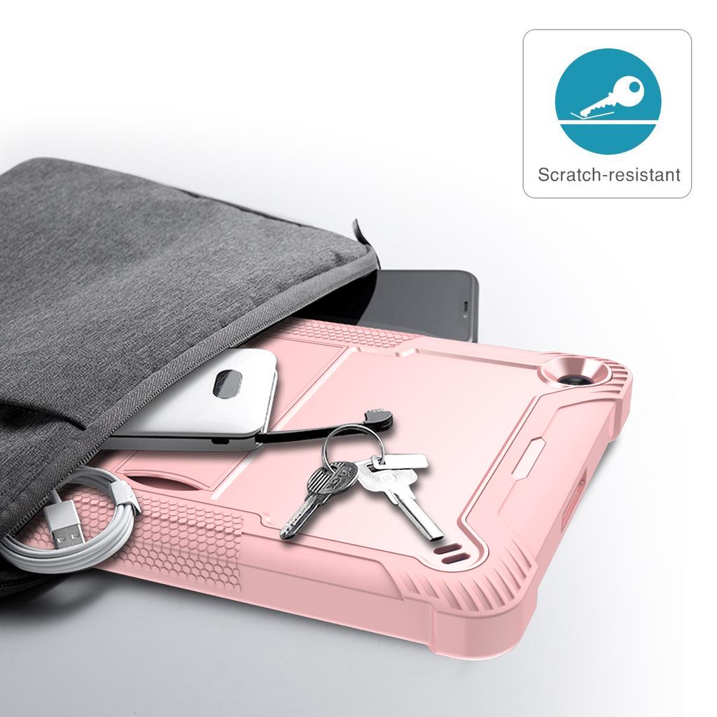 Shockproof Case Universal For Huawei MataPad C5e SE 10.1 2022 T10 T10s Enjoy Tablet 2 2020 Armor Stand Cover 3-Layers Protection