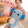 Adorable Plush Axolotl Toy Soft Cartoon Animal Stuffed Doll For Kids And Adults