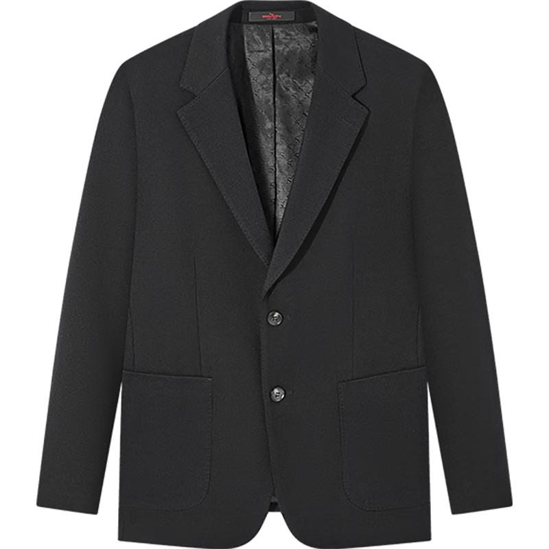 

Мужской повседневный блейзер Qipai с отложным воротником и лацканами, смесовая шерсть 48