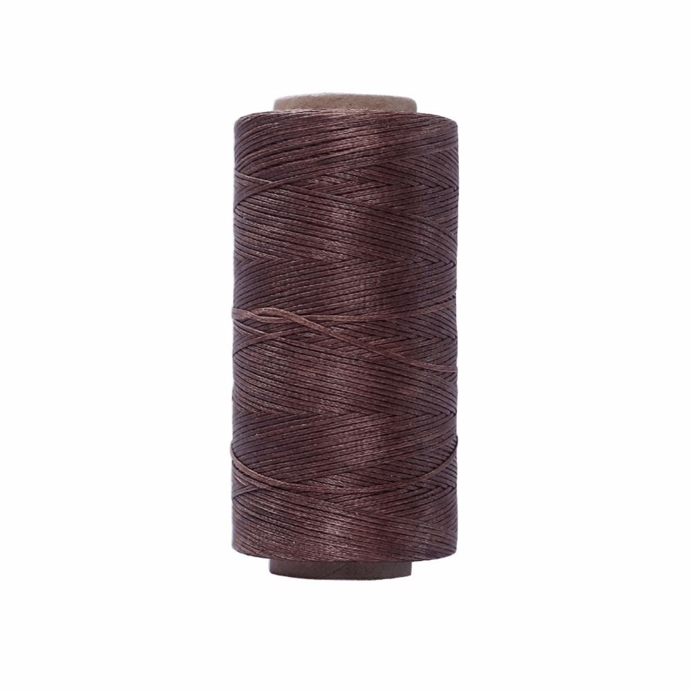 Arts Craft Wax Cotton Cord String 0.8MM Hand Stitching Thread Waxed Thread Cord Leather Repair