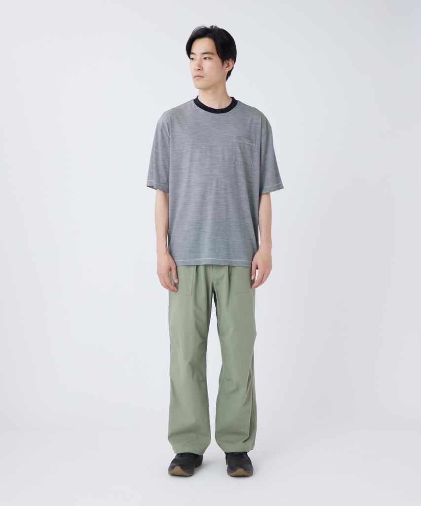 Snow Peak TAKIBI Herringbone Pants PT-26SU003, Long Pants, Flame Resistant, Men's/Women's, FOLIAGE, M
