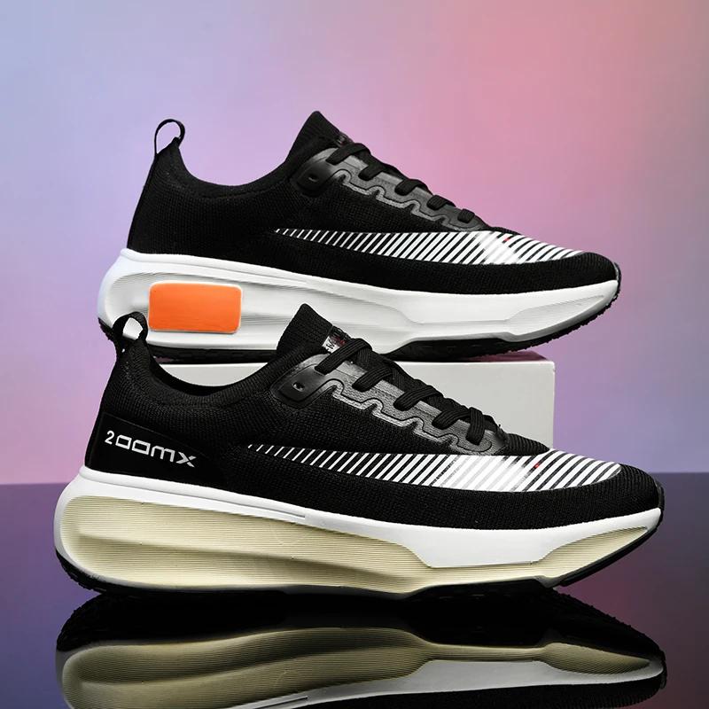 2025 Trendige Dämpfende Laufschuhe für Herren Original Outdoor Walking Tennis Leichtgewichtige Weiche Herren Sneaker Rutschfeste Sportschuhe