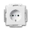 Single Socket - Busch-Jaeger - 2013-0-5294 - 16 A - White - Indoor
