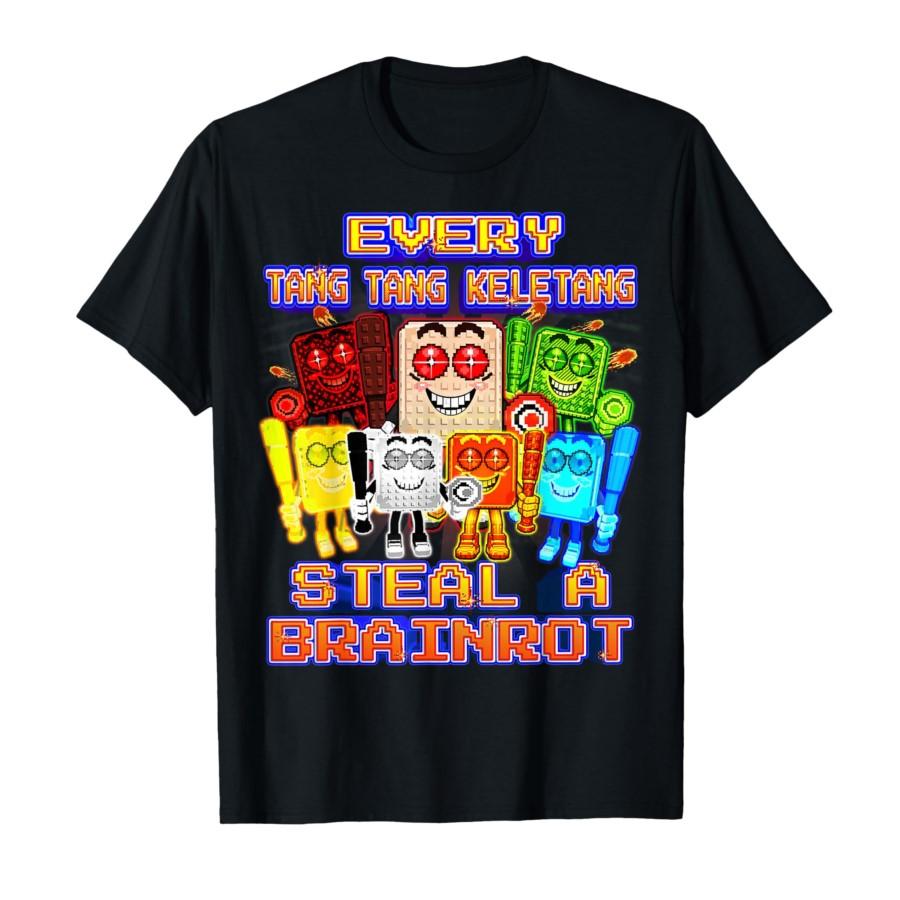 

Every Tang Tang Keletang Funny Brainrot for Boys Kids Teens T-shirt For Men Women 100% Cotton T Shirts Short Sleeve Tops 0227... 5XL різнокольоровий