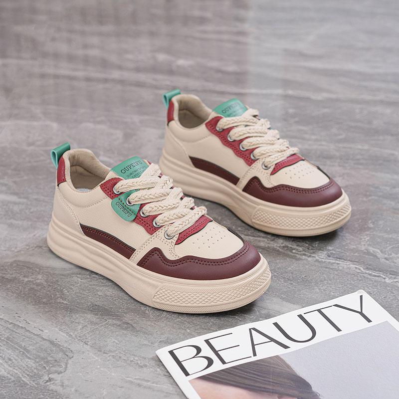 Spring and autumn new student tide shoes platform heightening sports and leisure board shoes H