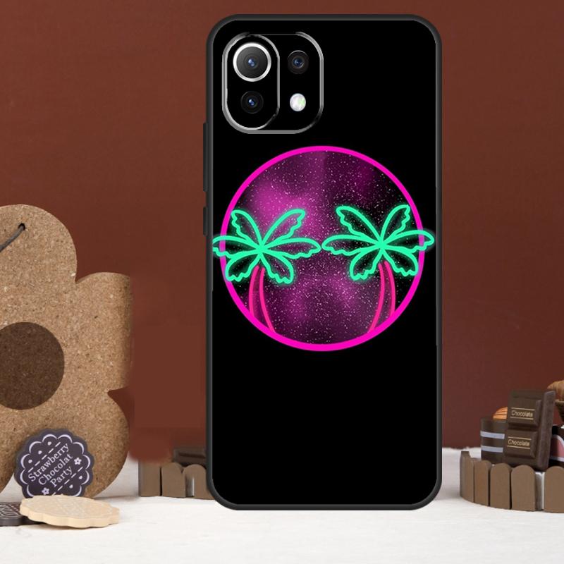 Stars Space Palm Trees Case For Xiaomi 17 Pro Max 14 15 Ultra 15T 13T 14T POCO F8 Ultra F7 F5 F6 X5 X6 X7 Pro Cover