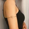 Arm Bracelet for Women, Adjustable Opening C-Shaped Armband, Star Moon Rhinestone Design Arm Cuff, Metal Texture Arm Jewelry
