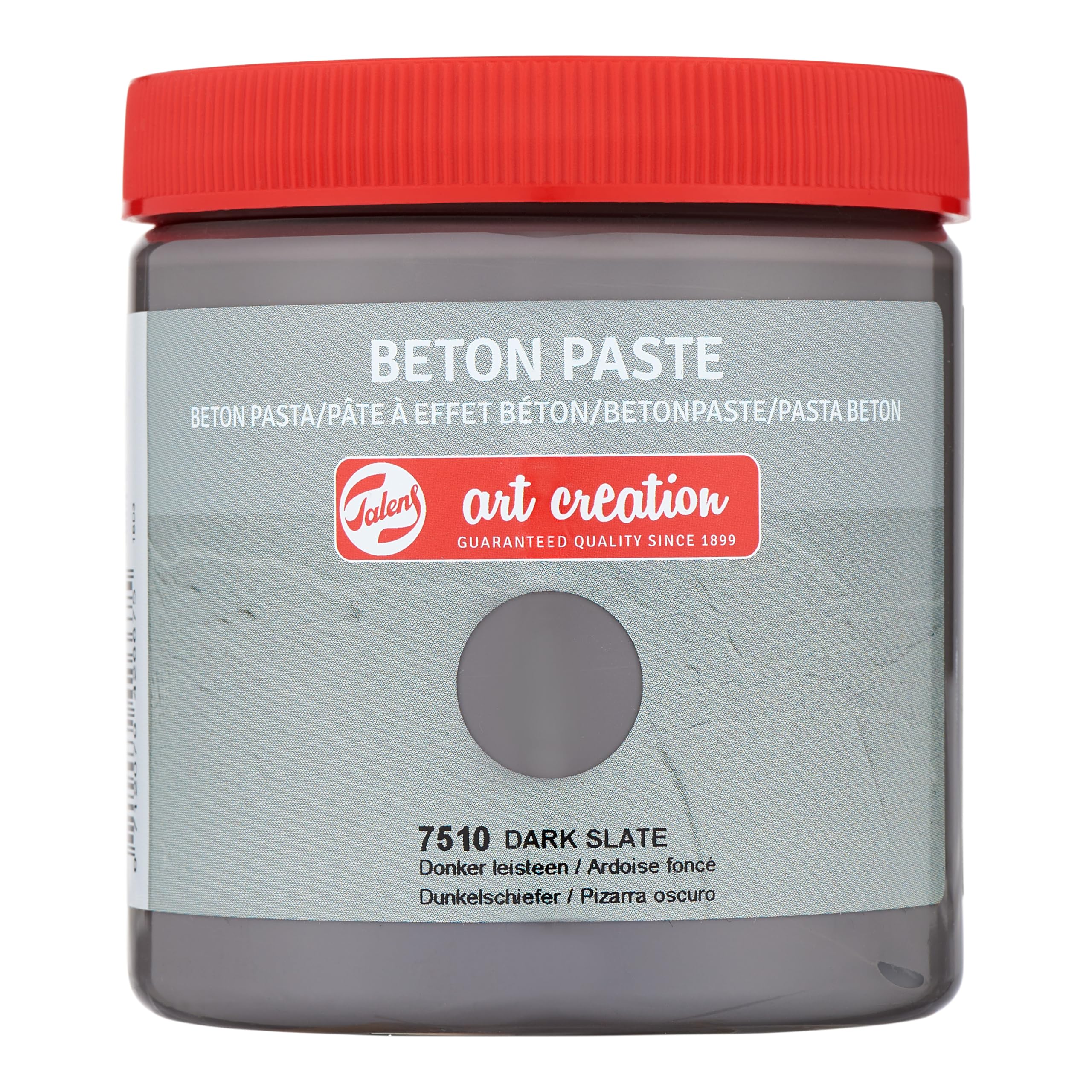 

Talens Art Creation Beton Paste Acrylic Paint, Dark Slate, 250ml, T4226-7510, 459730