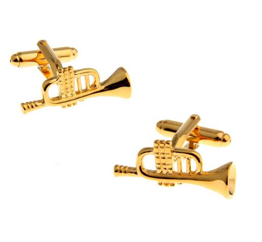 Music Series Men' Fashion Cuff Links Musical Instrument Guitar Microphone Piano Violin Drum DJ Design Quality Brass Cufflinks