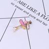 Mode Exquisite Gymnastik Mädchen Hübsche Blume Rock Ballett Tänzerin Broschen Pin Abzeichen Ballerinas Brosche Für Frauen Schmuck Geschenk