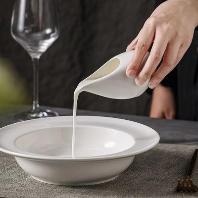 Kaffee kleines Milchkännchen Milchkrug Milchkanne Eimer gebrannter Saft Steaksauce Saucenschale westliches Restaurant Steak Saft Eimer Zuckerdose