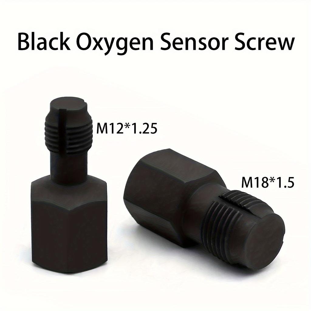 NewShark 5-teiliges Kfz-O2-Sauerstoffsensor-Steckschlüssel-Offset-Schraubenschlüssel-Entfernerwerkzeug und Gewindeschneiderwerkzeug, und die rote Aufbewahrungsbox