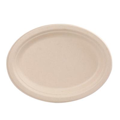 Assiettes jetables biodégradables en pulpe écologique Yijie