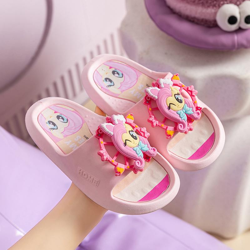 Нескользящие летние тапочки My Little Pony для девочек 28/29