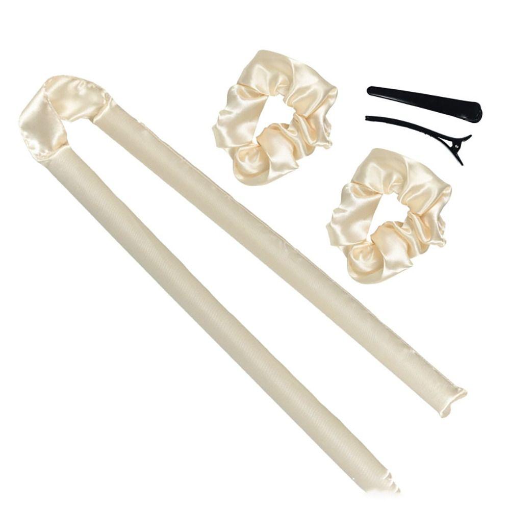 

Ice Shreds Бігуді для волосся Барабанні бігуді Лінива паличка для завивки Жінки жовтий