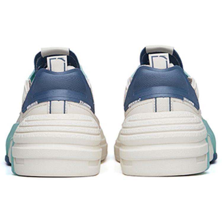 Anta Life Series A-Dao Pro Durable Breathable Low-Top Sneakers Men Sneakers White Gray 112228071-4