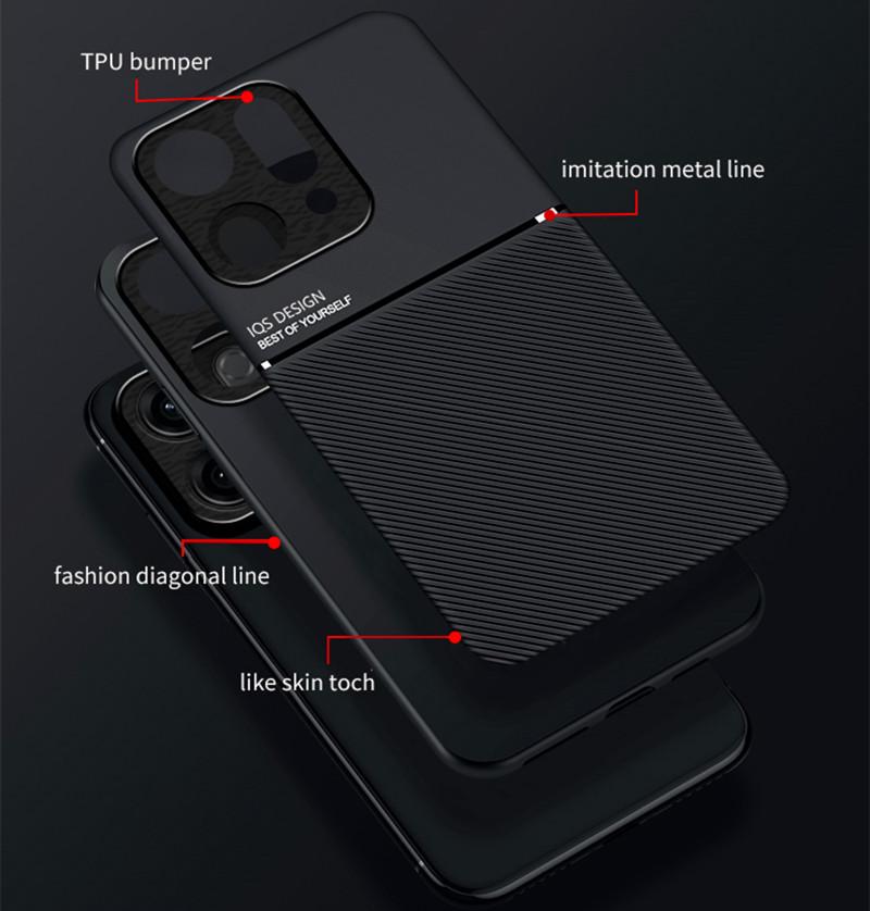Rugged Non-Slip Magnetic Case For OPPO Reno 14 Pro 14F Reno14 F 5G Portective Cover Back Shell Coque Fundas Capa