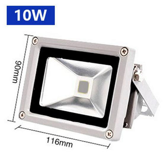 LED Backpack Floodlight with Die-Cast Aluminum Housing - Solar-Powered Lawn Light Monitoring Kit