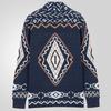 Cardigan casual da uomo, di media lunghezza, con collo a scialle vintage, a maniche lunghe, lavorato a maglia, con bottoni, maglione spesso invernale, in maglia, per uomo