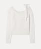 MIXXO Oversized Off-Shoulder Ribbon Pullover Re Kag39Qt_Miwkag48Qt