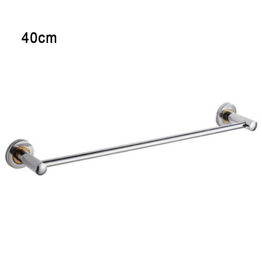 Single 40/50cm Shelf Holder Bathroom Kitchen Towel Bar Bathroom Accessories Towel Rack Towel Rail