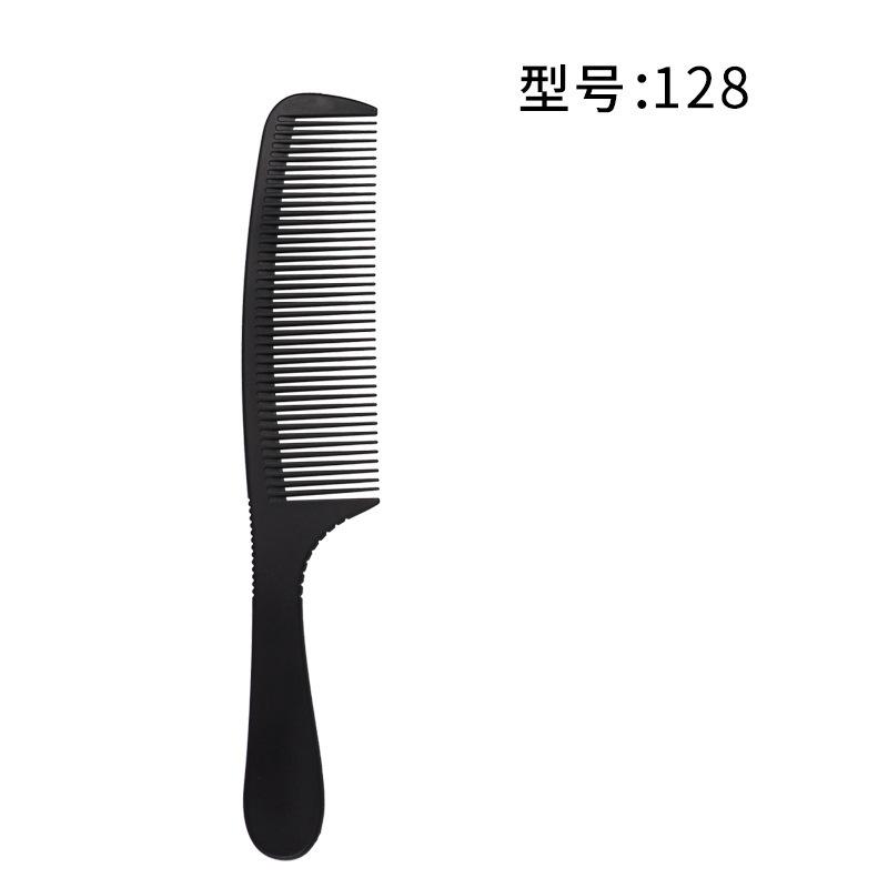 14Styles Hairdressing Carbon Comb for Haircut Barber Anti Static Black Rat Tail Comb Beauty Professional Hair Styling Tools Comb