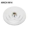 4inch Backer Pad Diamond Polishing Pad Aluminum Base Backing Holder M14 M10 M16