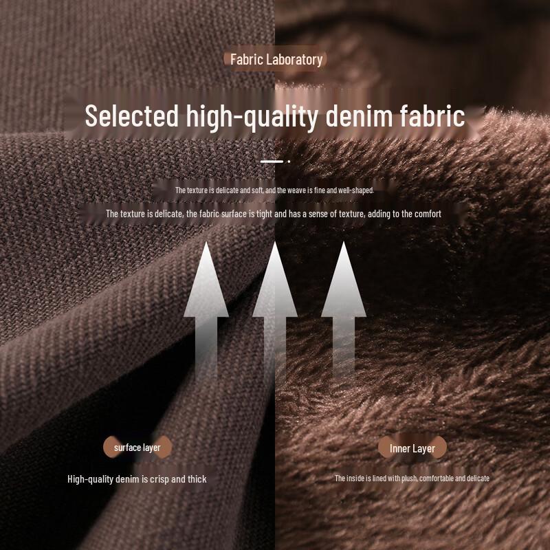 Demana Women's Fleece-Lined Straight-Leg Jeans