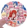 55 Sheets Anime Rock Theme DIY Journal Stickers for Notebooks