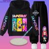 Movie Korean Style Sets Children Hoodies Pullover Sweatshirt Trucksuit Cartoon Girls Boy Kids Clothes