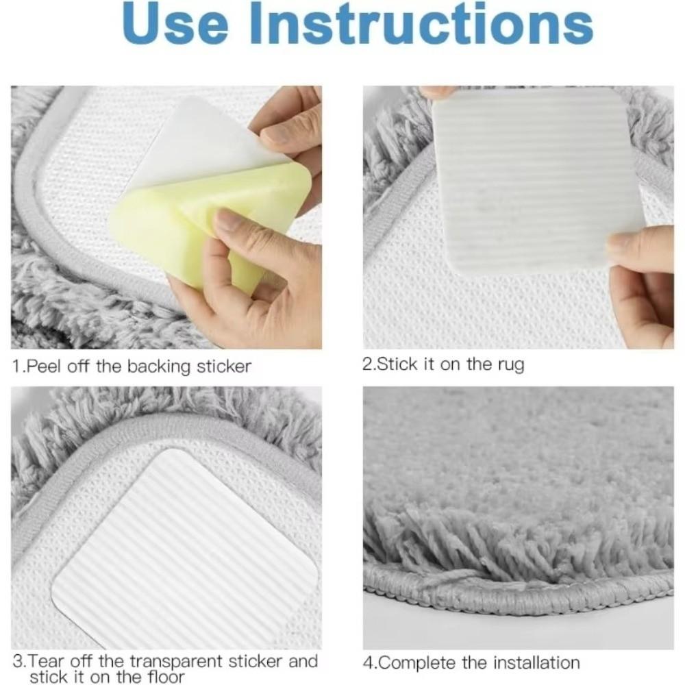 Reusable Rug Pad Gripper Non Slip Rug Pad Secure Slip Mat Bedroom