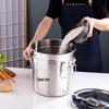 Yimeide Commercial 304 Stainless Steel Sealed Storage Bucket