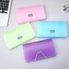 13-Compartment Candy Color A6 Mini Accordion Bag Document Organizer
