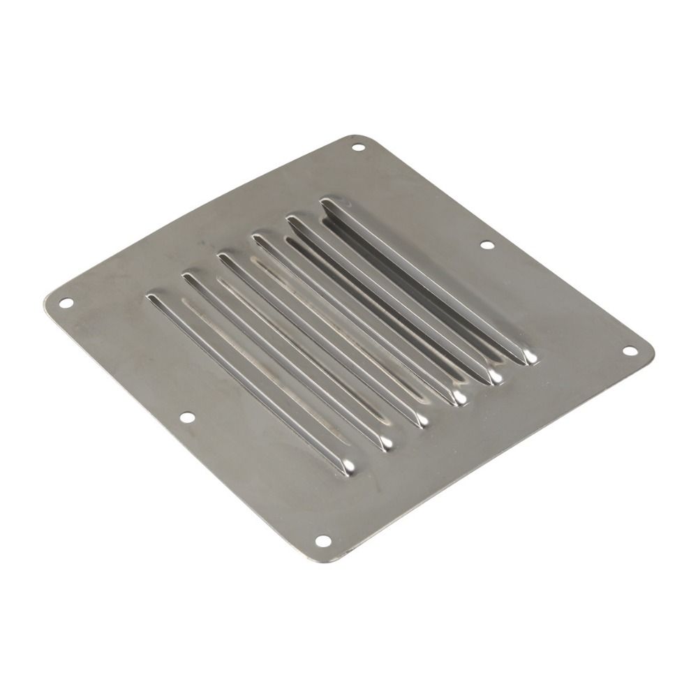 Square Flat Dryer Vent Cover Silver Marine Boat Air Vent Plate Window Square Vents  Outdoor