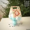 Christmas Tree Ornament Set: Nine Painted Macaron Candy Color Irregular Balls